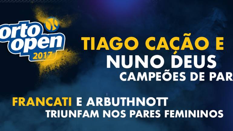 Tiago Cação e Nuno Deus campeões de pares