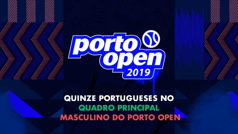 Quinze portugueses no quadro principal masculino do Porto Open