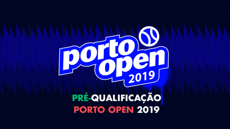 Pré-Qualificação Porto Open: quadros e ordem de jogos