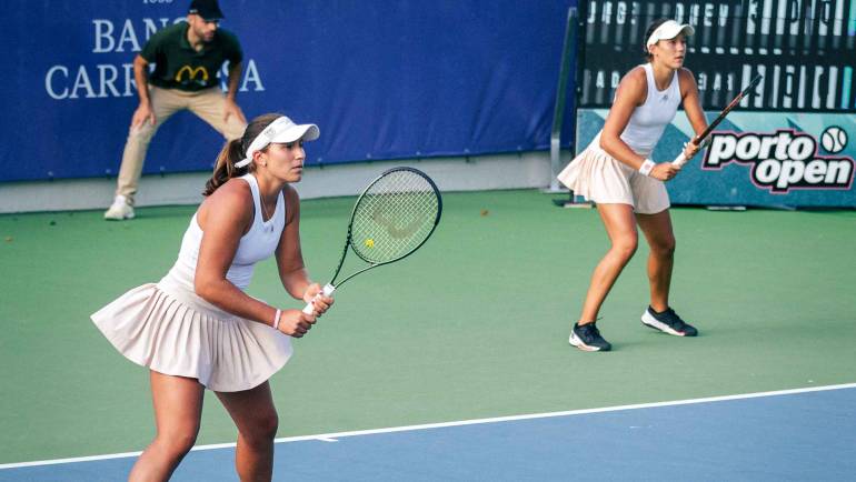 Dupla Francisca Jorge /Matilde Jorge garante vaga na semifinal do Porto Open W40