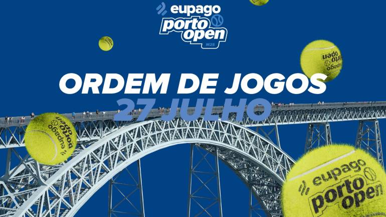 ORDEM DE JOGOS 27/07