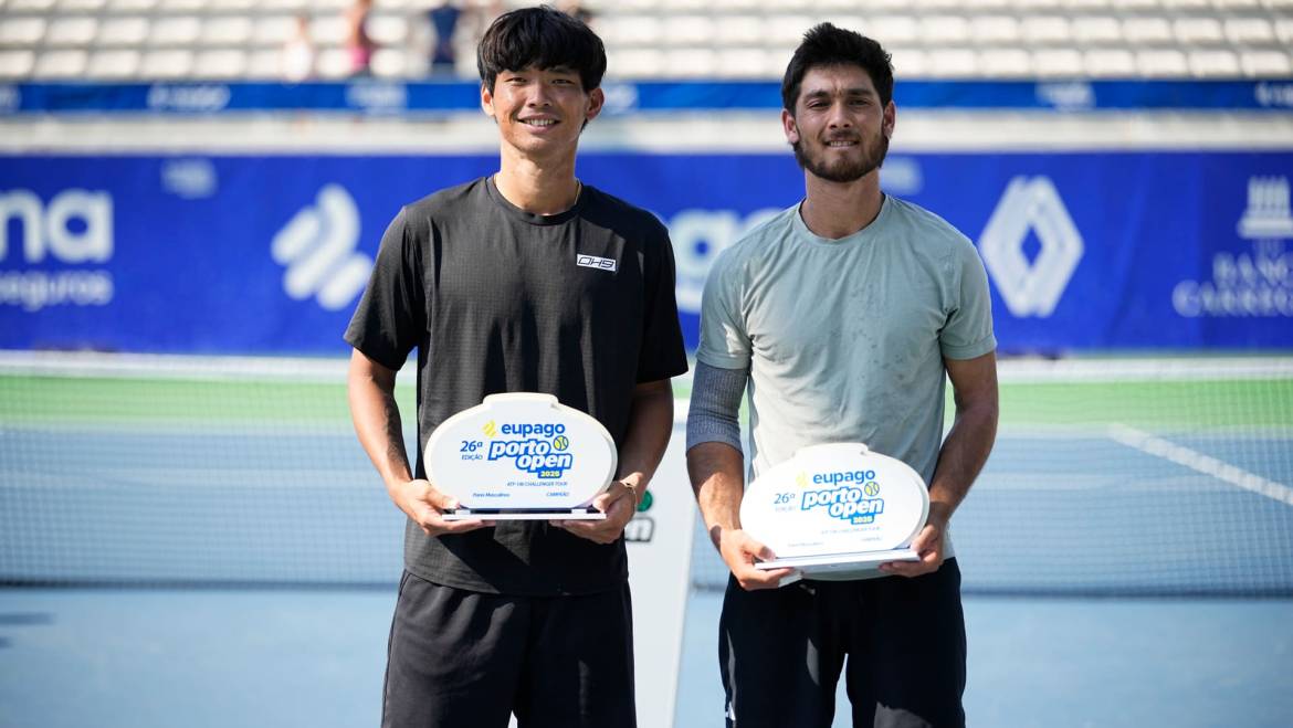 Francesco Maestrelli e Moez Echargui encontram-se na final do Eupago Porto Open
